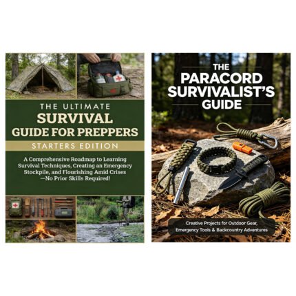 Survival Guide for Preppers & Paracord Survivalist's Guide 2-Book Set